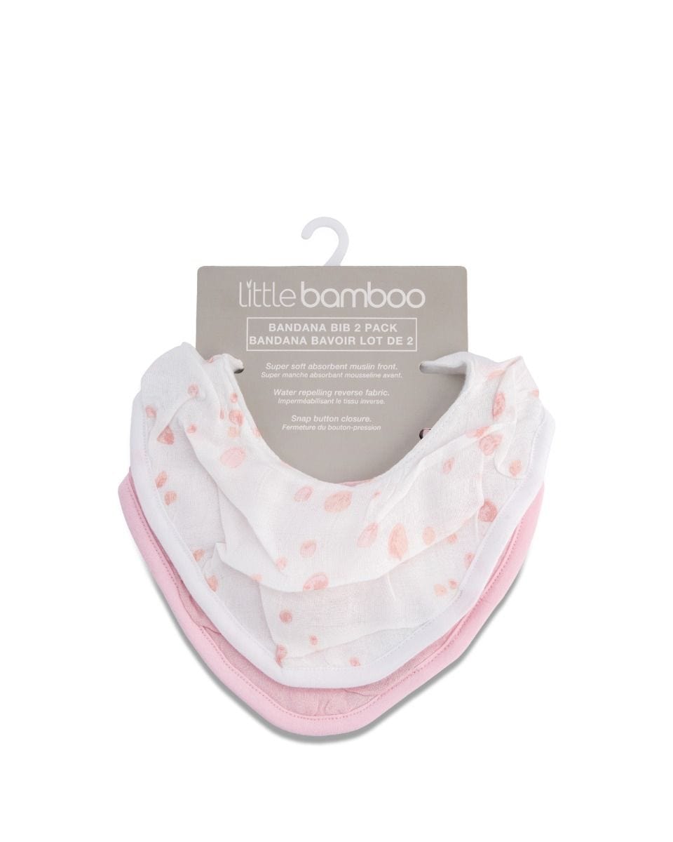 Little Bamboo Baby Accessory Little Bamboo Muslin Bib 2Pk
