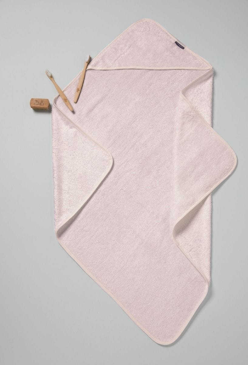 Little Bamboo Bath Little Bamboo Hooded Towel - Dusty Pink