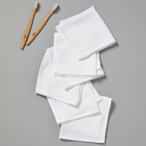 Little Bamboo Linen Bath Bamboo Muslin Washer 6 Pack