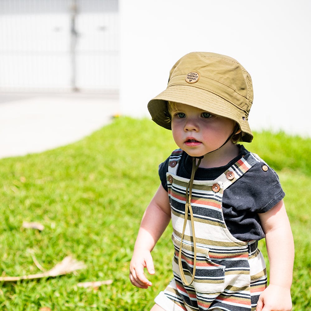 Little Renegade Company Accessories Hats Olive Bucket Hat