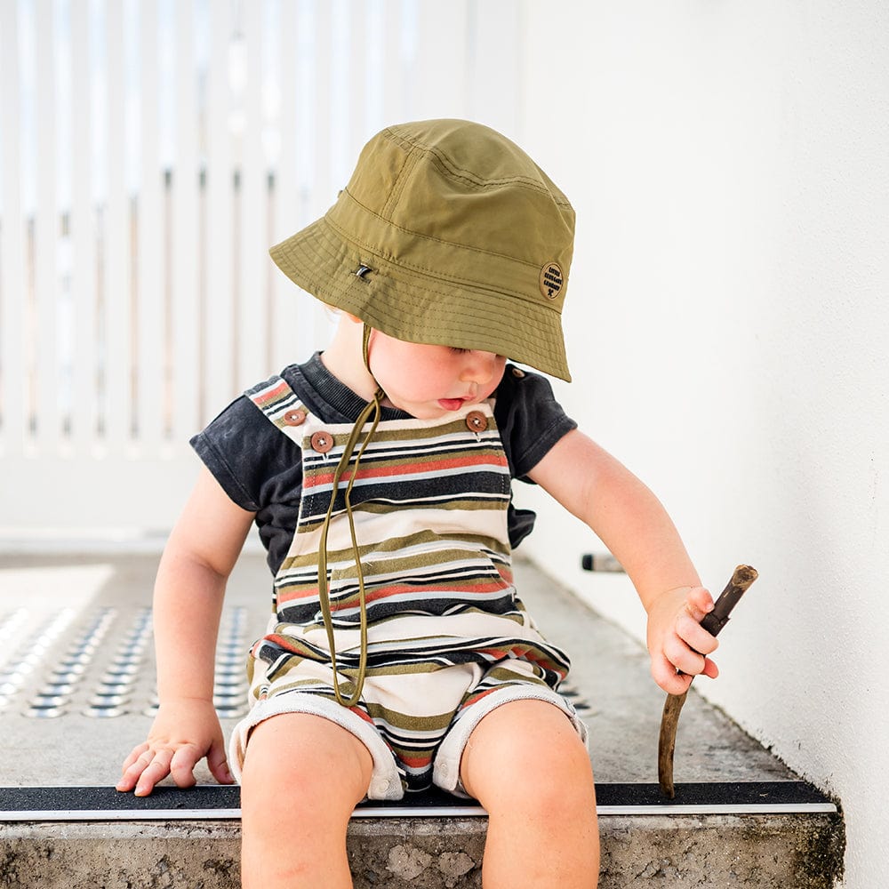 Little Renegade Company Accessories Hats Olive Bucket Hat