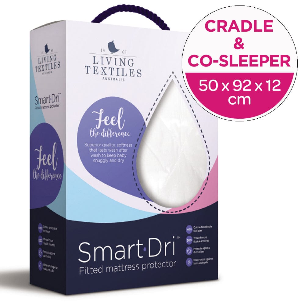Living Textiles Linen Smart-Dri Mattress Protector - Co-Sleeper/Cradle