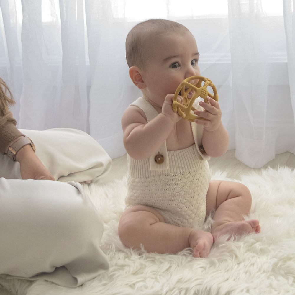 Living Textiles Toys Silicone Teething Ball