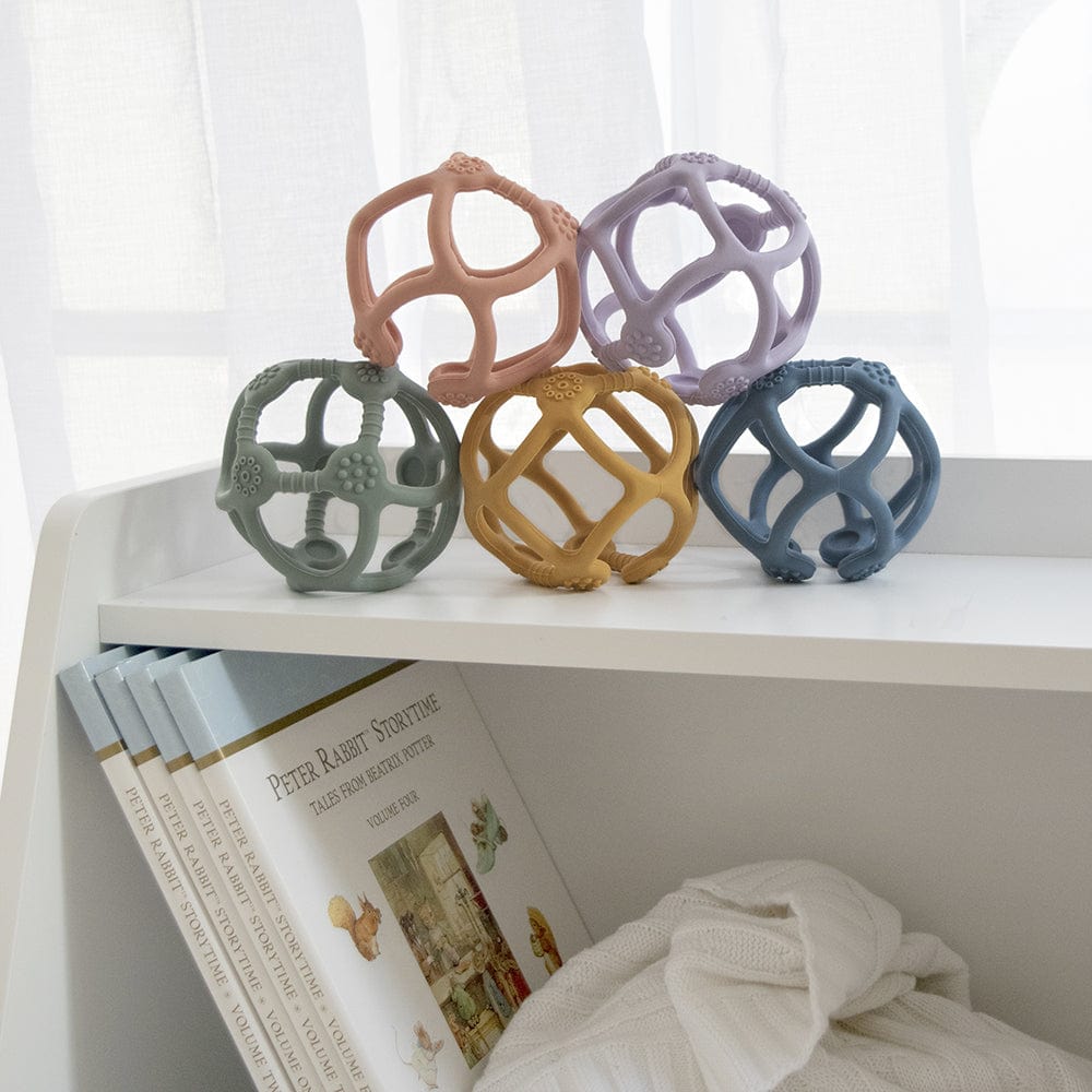 Living Textiles Toys Silicone Teething Ball