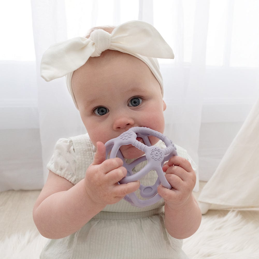 Living Textiles Toys Silicone Teething Ball