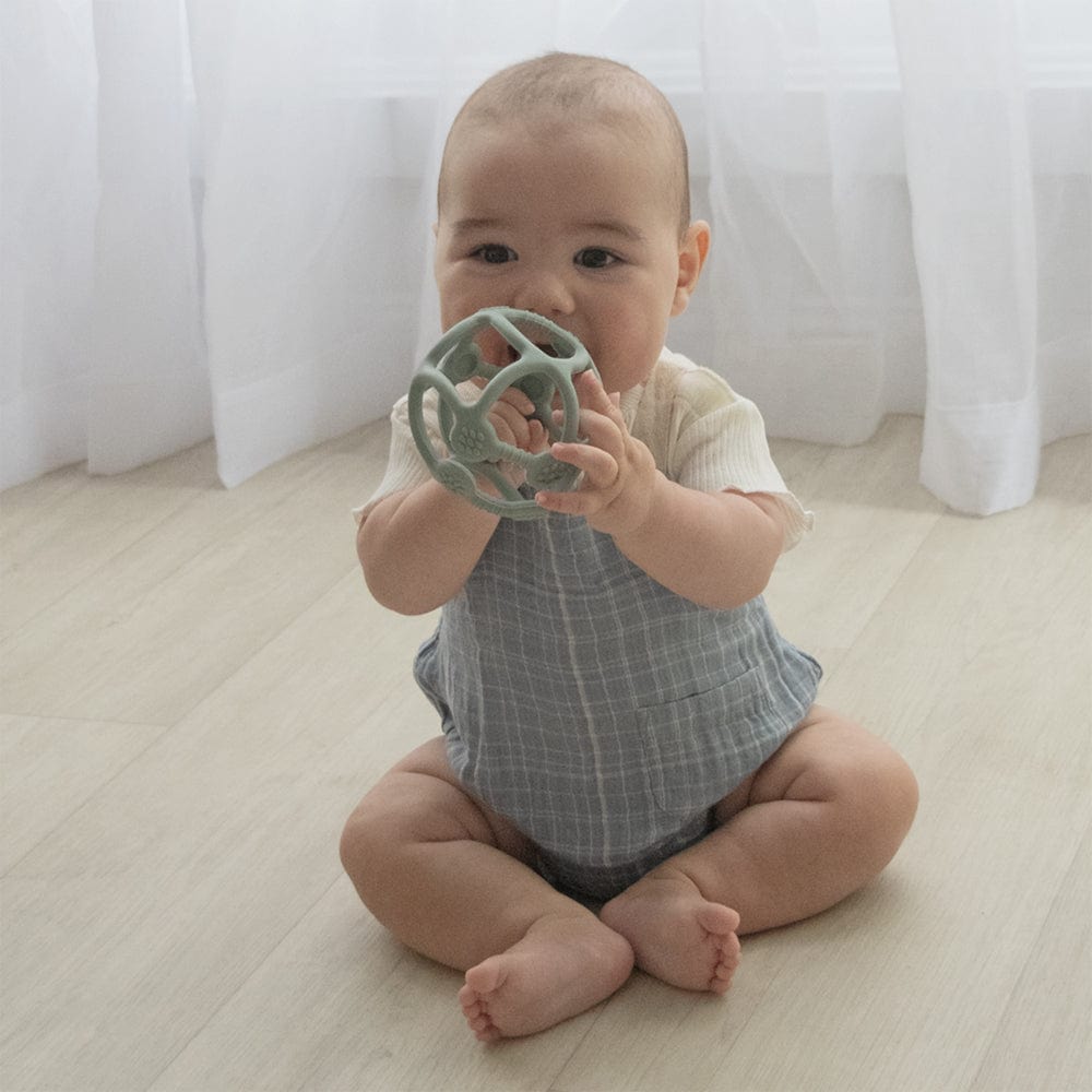 Living Textiles Toys Silicone Teething Ball