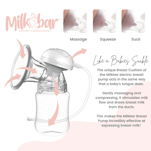 Milkbar New Zealand Baby Feeding Milkbar Premium Care Single Electric Breast Pump