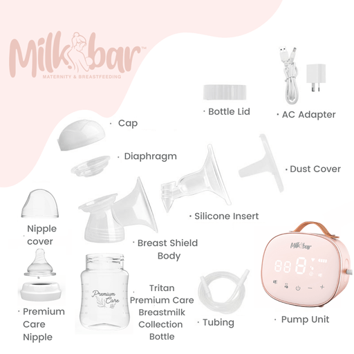 Milkbar New Zealand Baby Feeding Milkbar Premium Care Single Electric Breast Pump