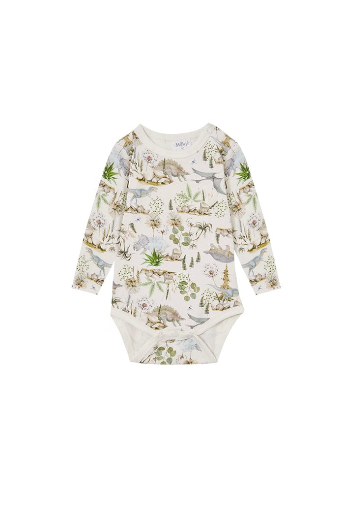 Milky Boys Onesie T-Rex Bubbysuit