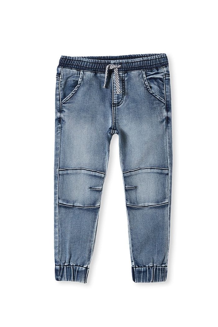 Girls Denim Jogger Jeans