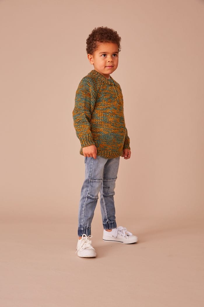 Milky Boys Pants Knit Denim Jogger