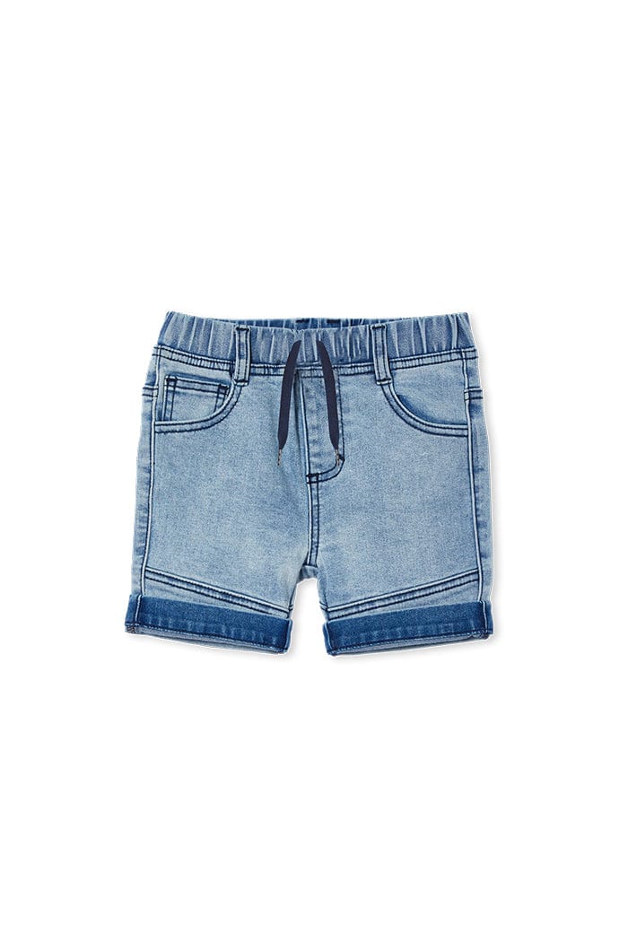 Milky Boys Pants Knit Denim Short