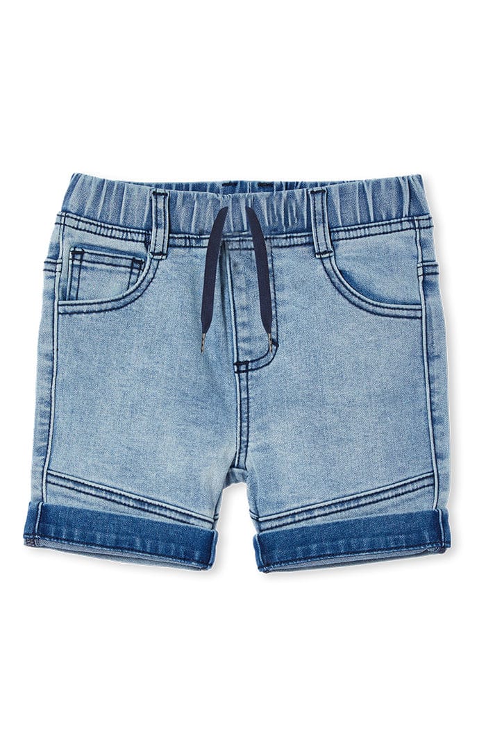 Milky Boys Pants Knit Denim Short