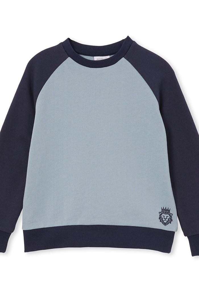 Milky Boys Tops Panel Fleece Sweat