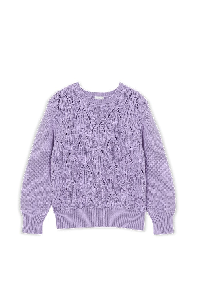 Milky Girls Jumper Lilac Knit Jumper