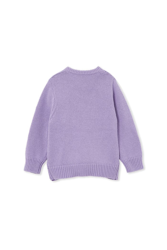 Milky Girls Jumper Lilac Knit Jumper