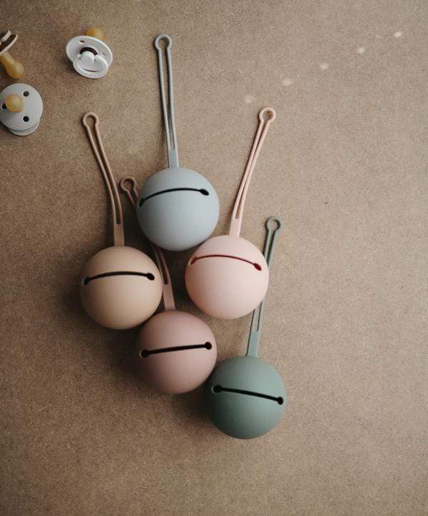 Mushie Pacifier Holder - Parnell Baby Boutique