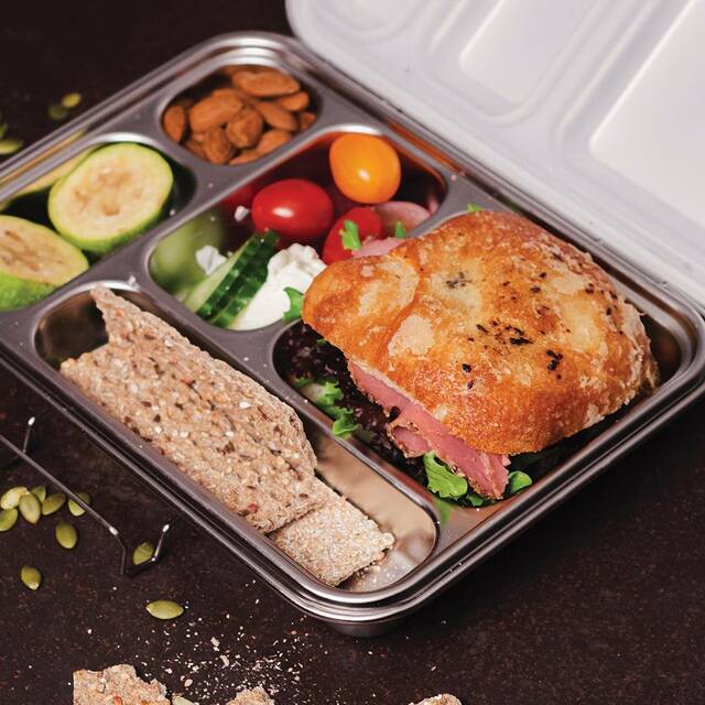 Nestling Accessory Feeding Nestling Stainless Steel Bento Box
