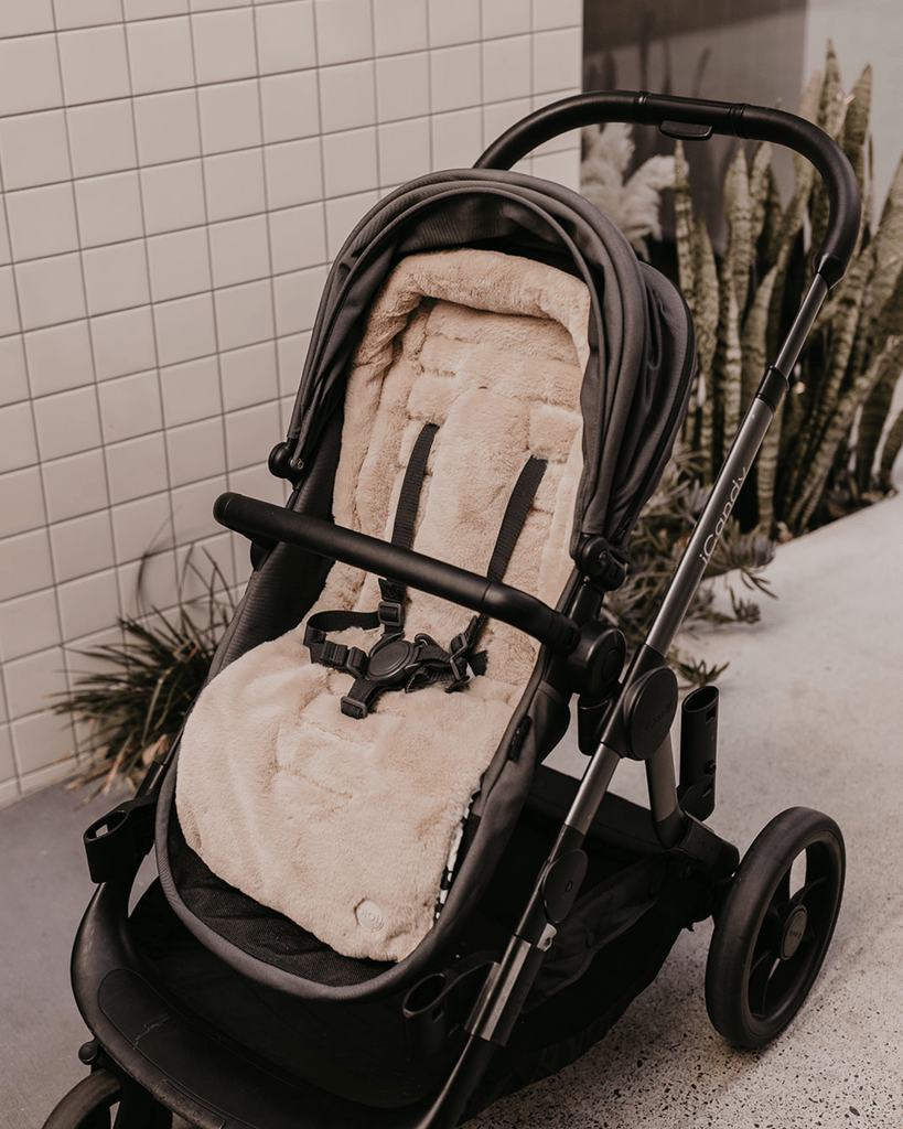 Cozy Fleece Pram Liner Leopard