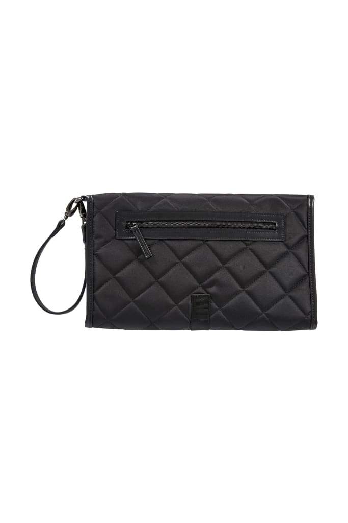 OiOi Baby Care OiOi Change Mat Clutch - Black Quilt