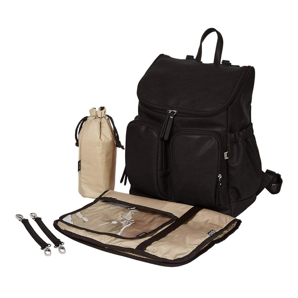 OiOi Faux Leather Nappy Backpack - Parnell Baby Boutique