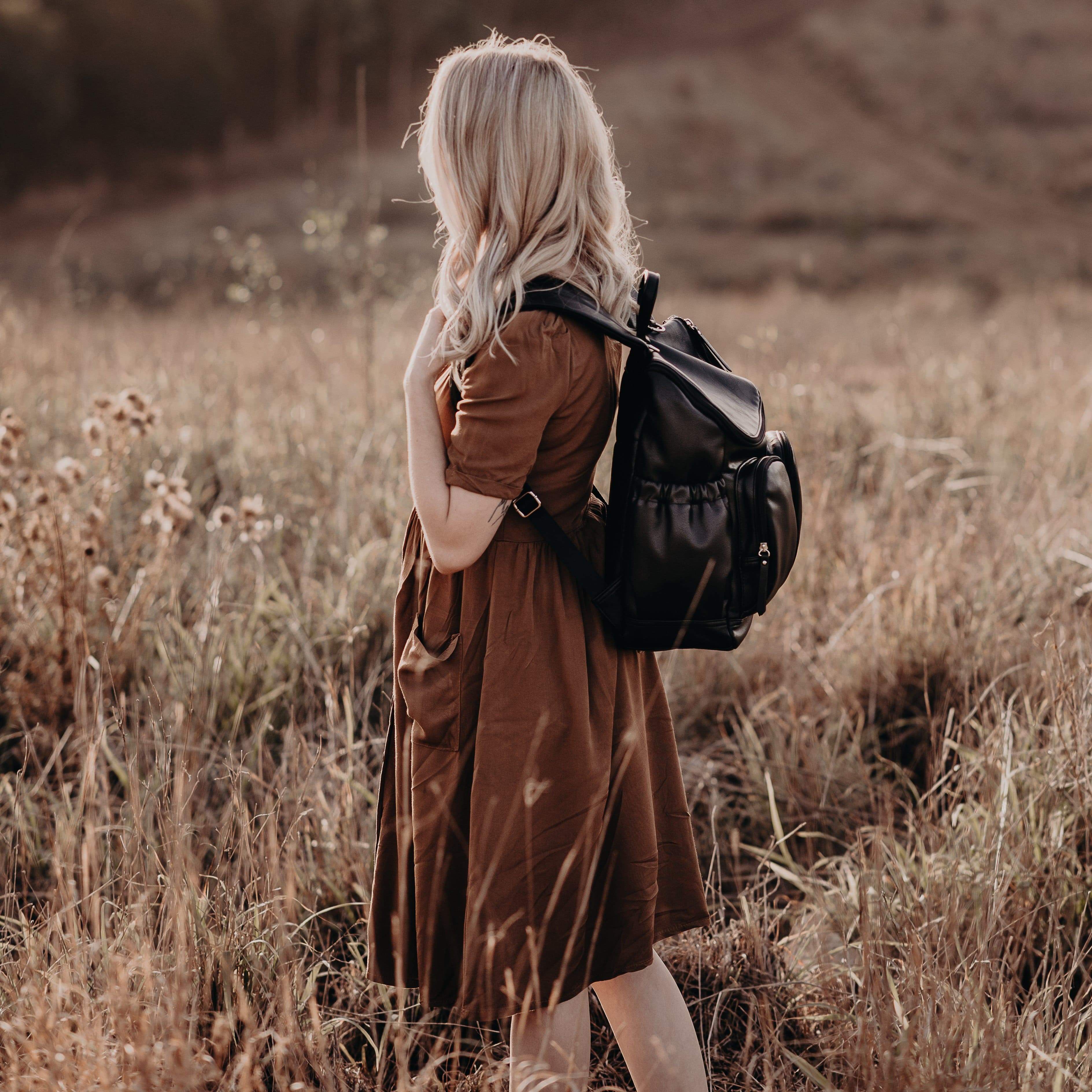 OiOi Faux Leather Nappy Backpack - Parnell Baby Boutique