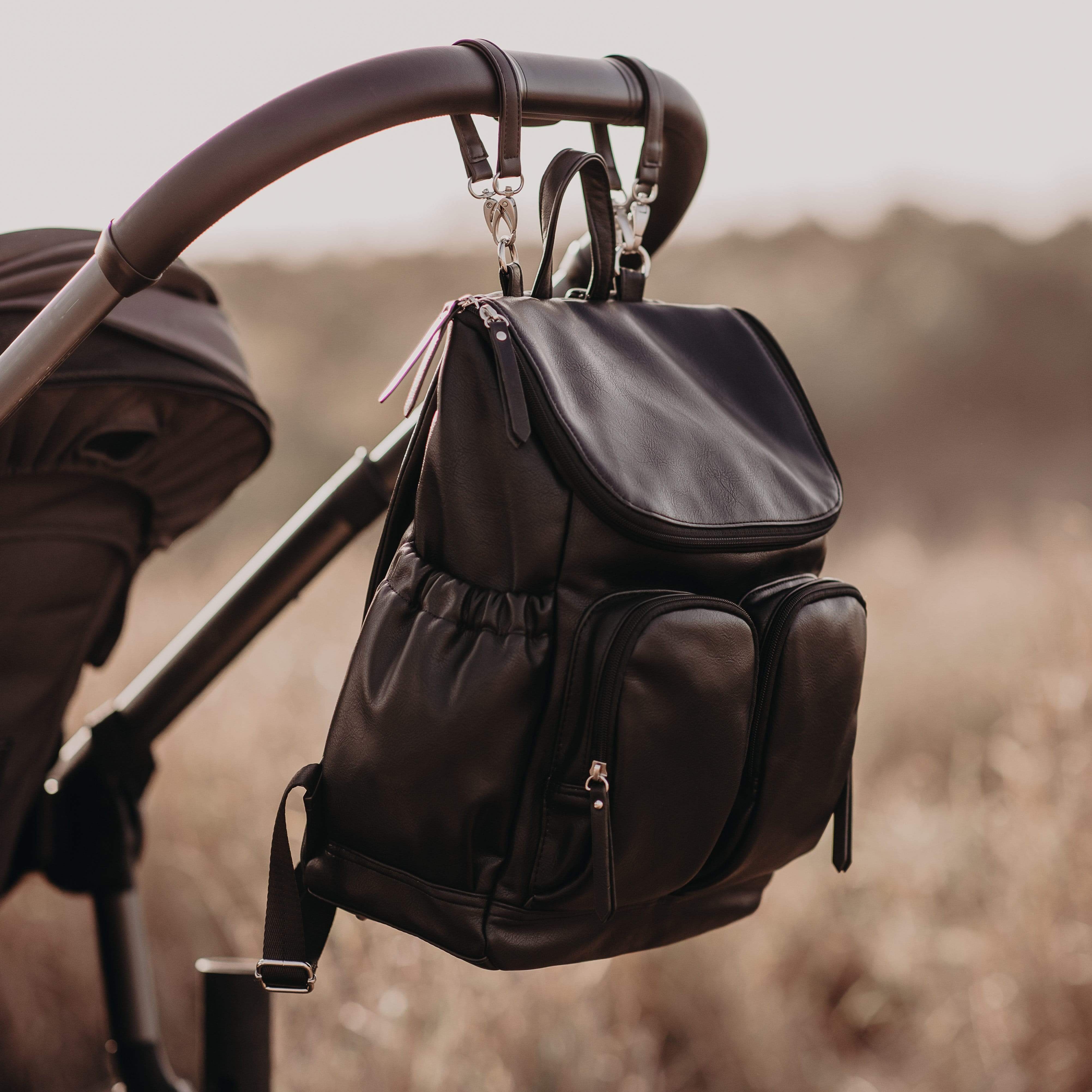 OiOi Faux Leather Nappy Backpack - Parnell Baby Boutique