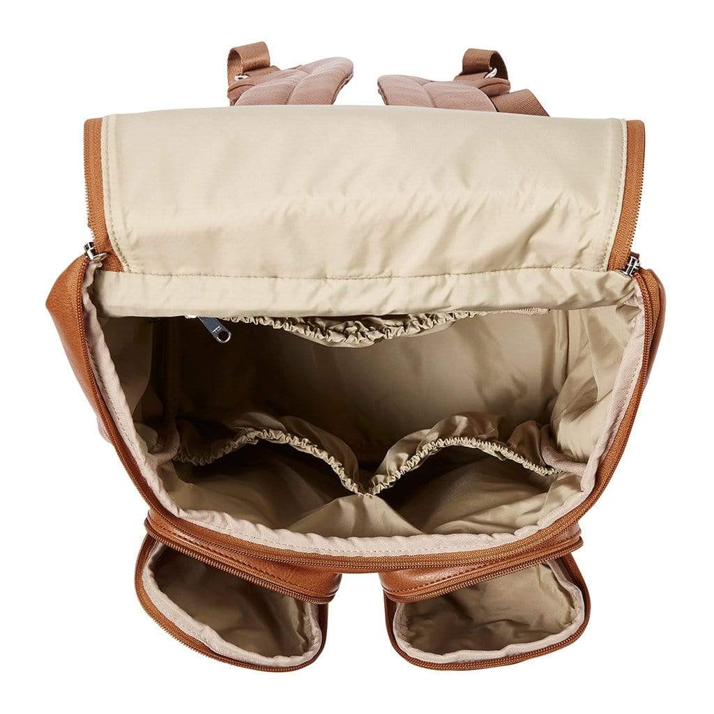 OiOi Faux Leather Nappy Backpack - Parnell Baby Boutique
