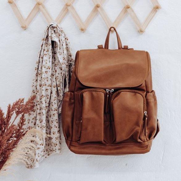 OiOi Faux Leather Nappy Backpack - Parnell Baby Boutique