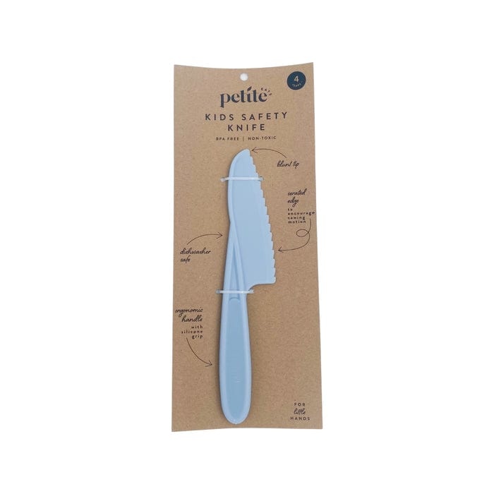 Petite Eats Baby Feeding Sky Blue Kids Safety Knife