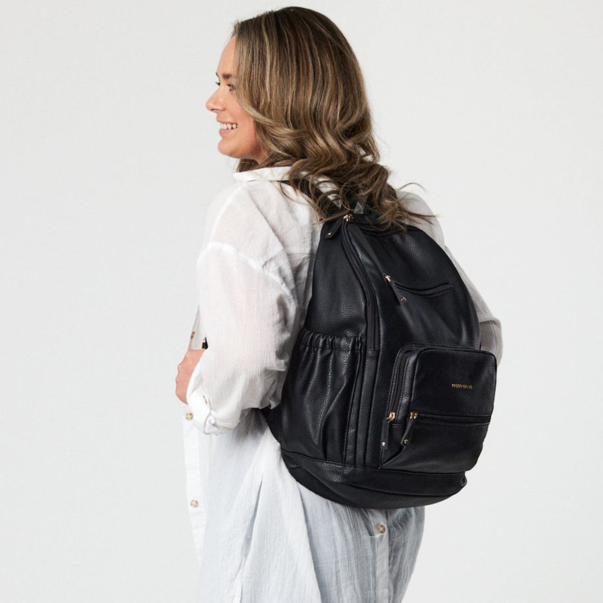 Pretty Brave Baby Accessory Chloe Backpack - Black