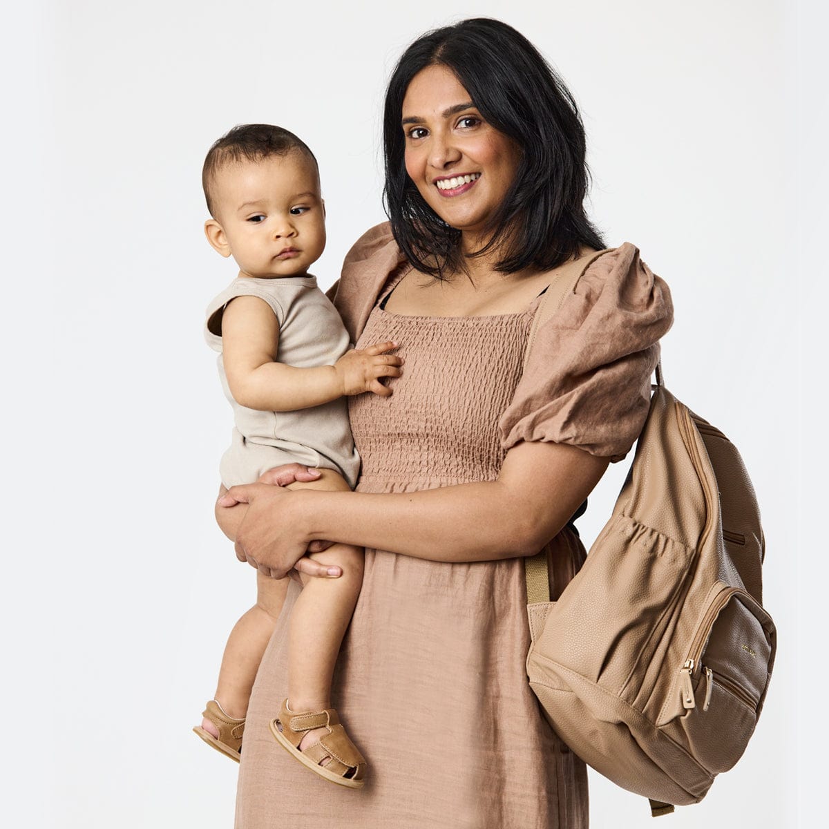 Pretty Brave Baby Accessory Chloe Backpack - Natural