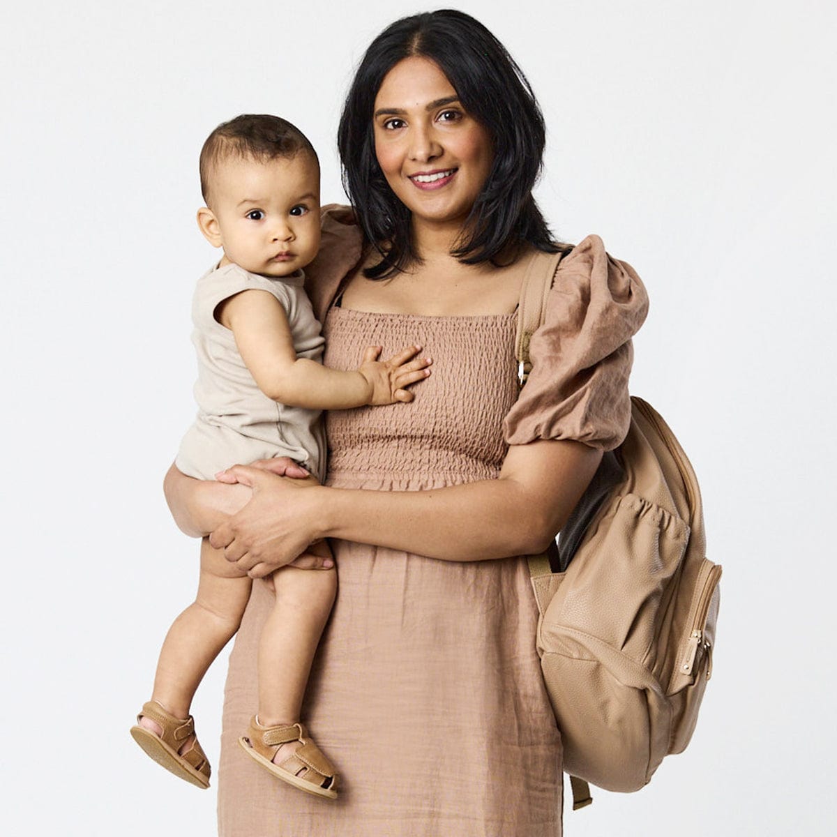 Pretty Brave Baby Accessory Chloe Backpack - Natural