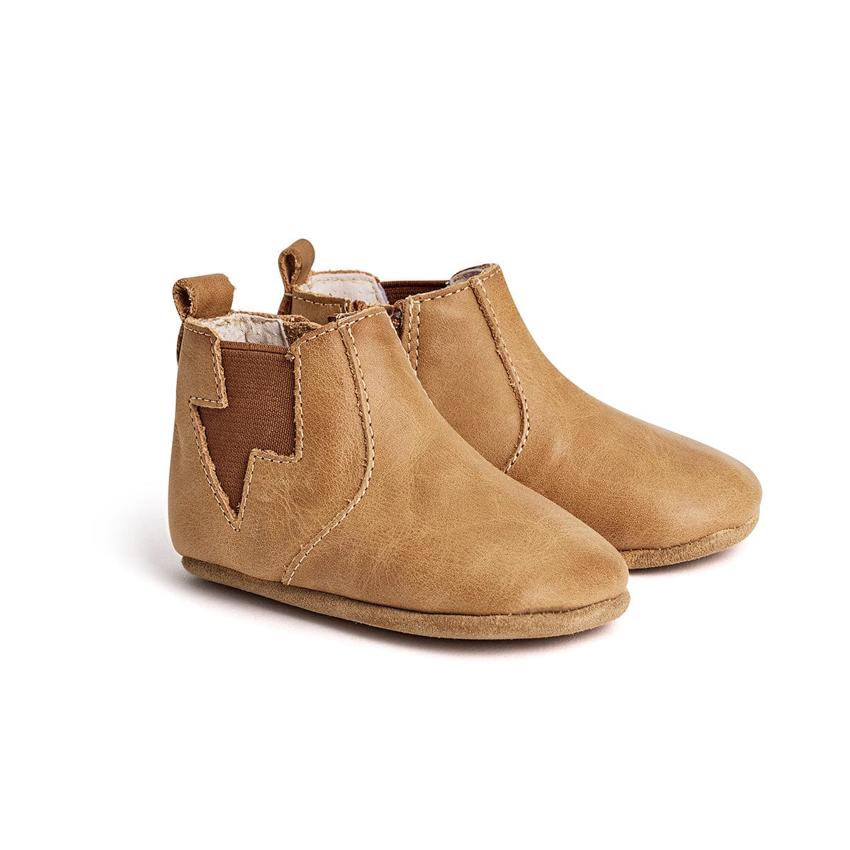 Pretty Brave Baby Shoes Baby Electric in Tan
