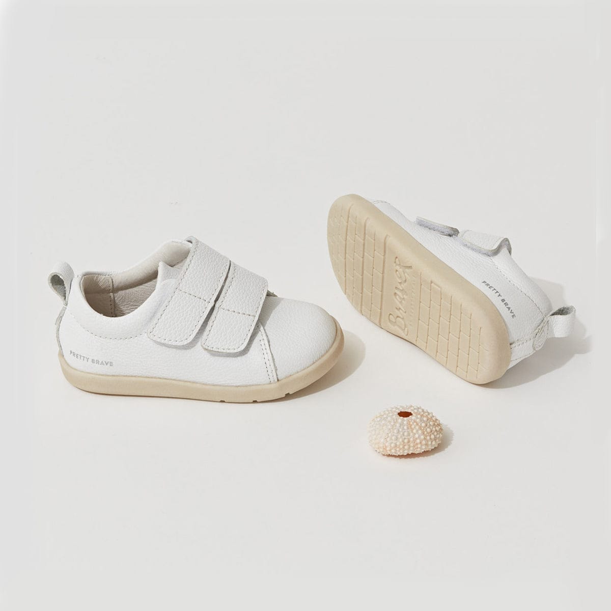 Pretty Brave Baby Shoes Brooklyn - White