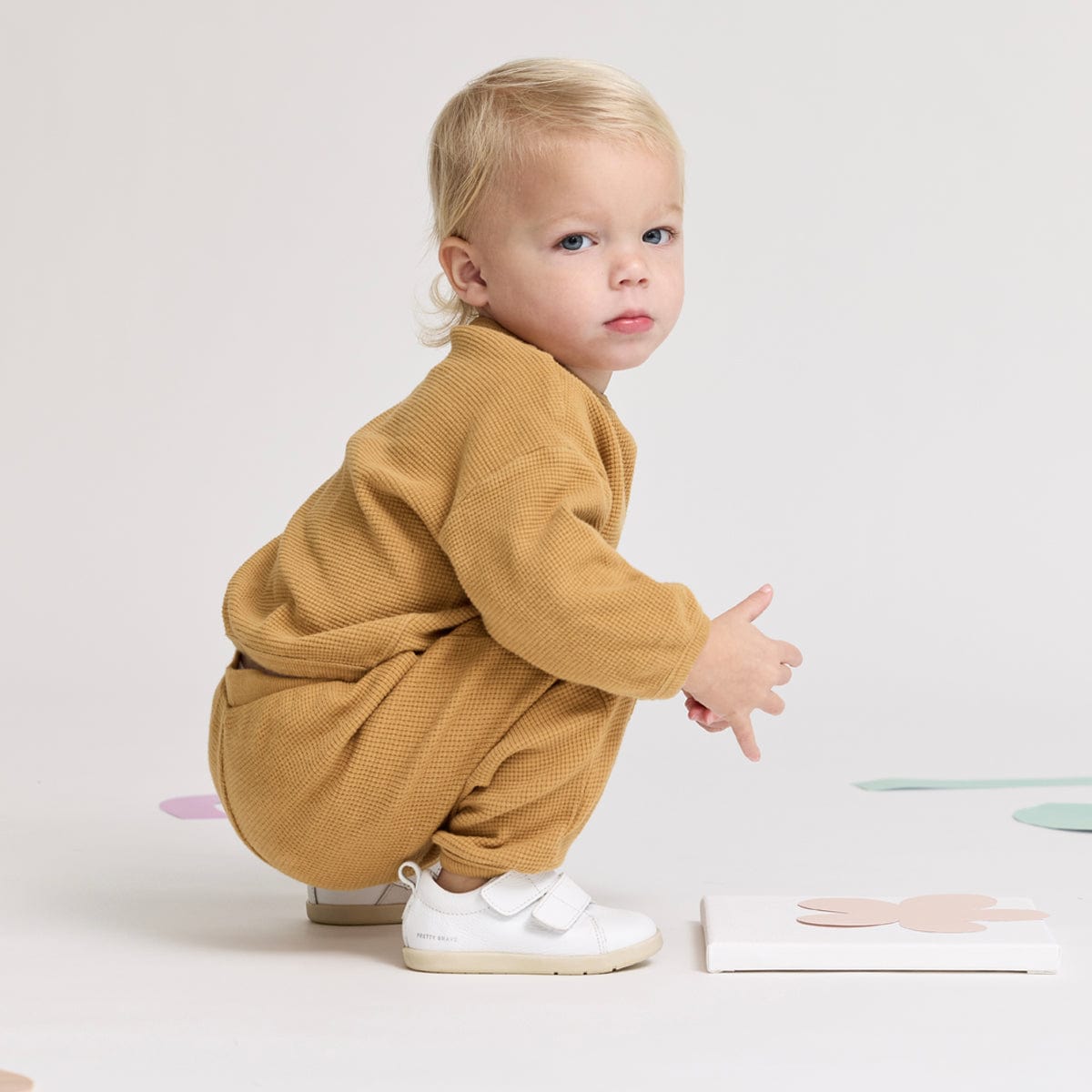 Pretty Brave Baby Shoes Brooklyn - White