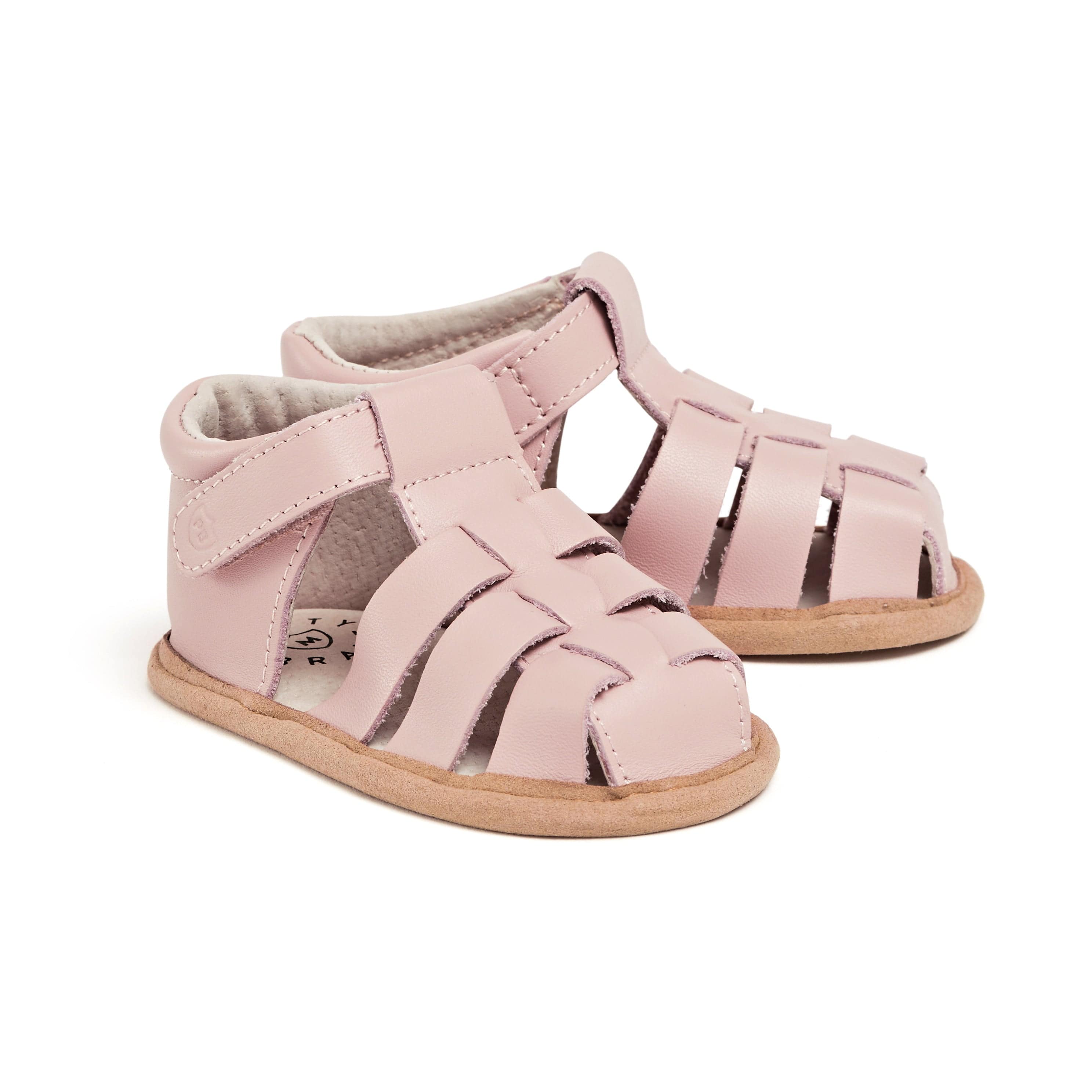 Pretty Brave Baby Shoes Rio Sandal in Pink Rose