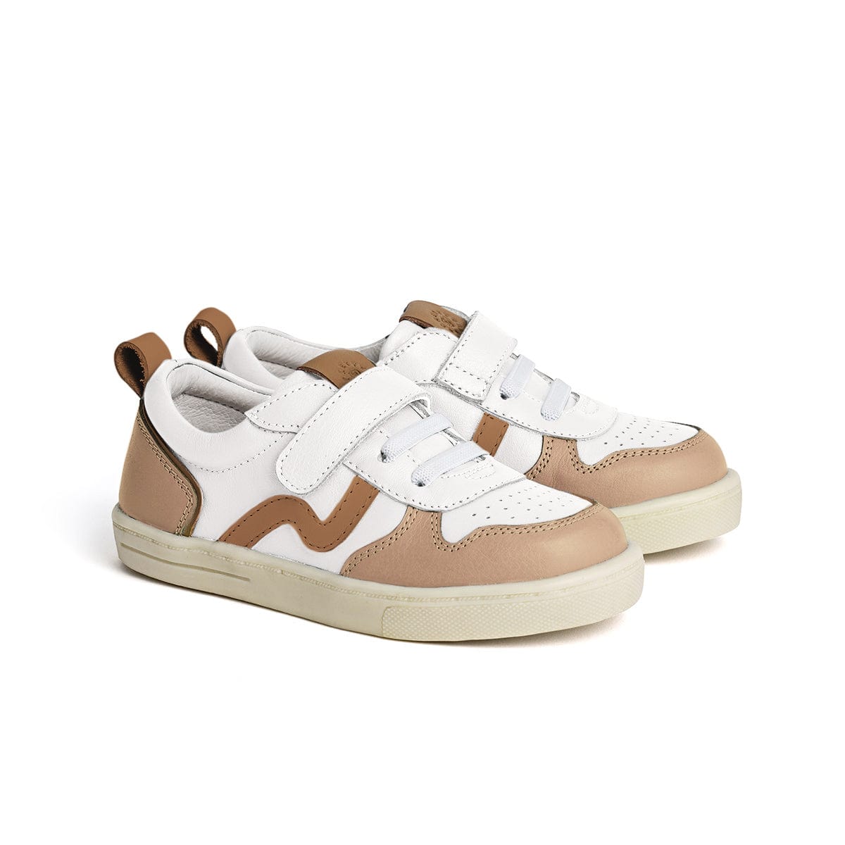 Pretty Brave Girls Shoes XO Trainer White/Tan