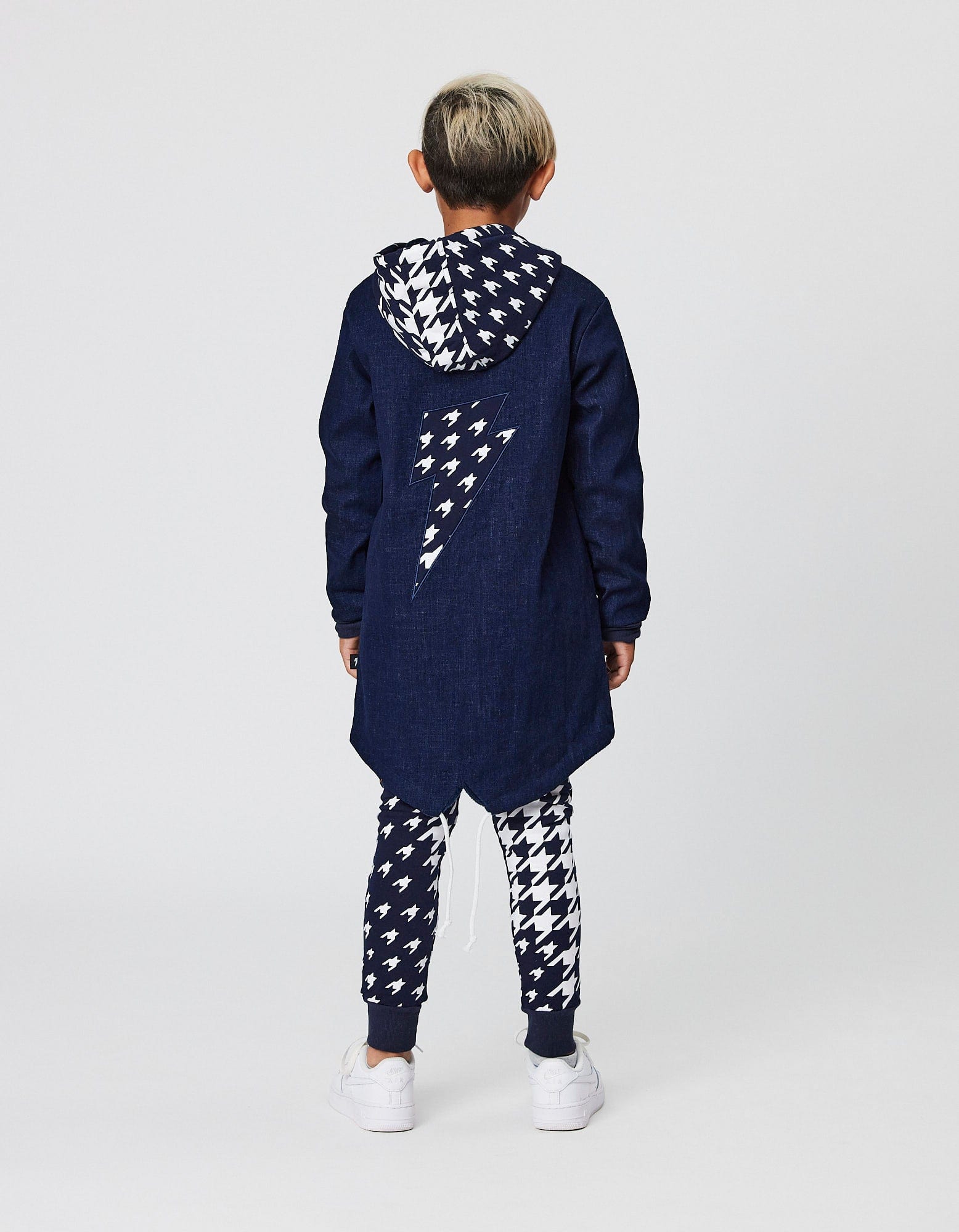 Radicool Dude Boys Jacket Invaders Ink Denim Jacket