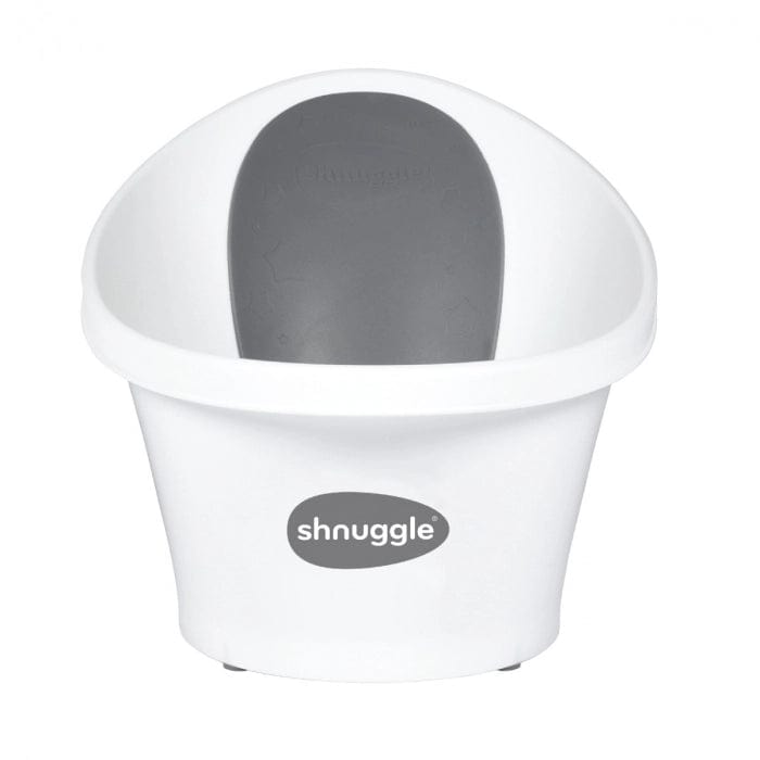 Shnuggle Bath White/Grey Stars Shnuggle Bath