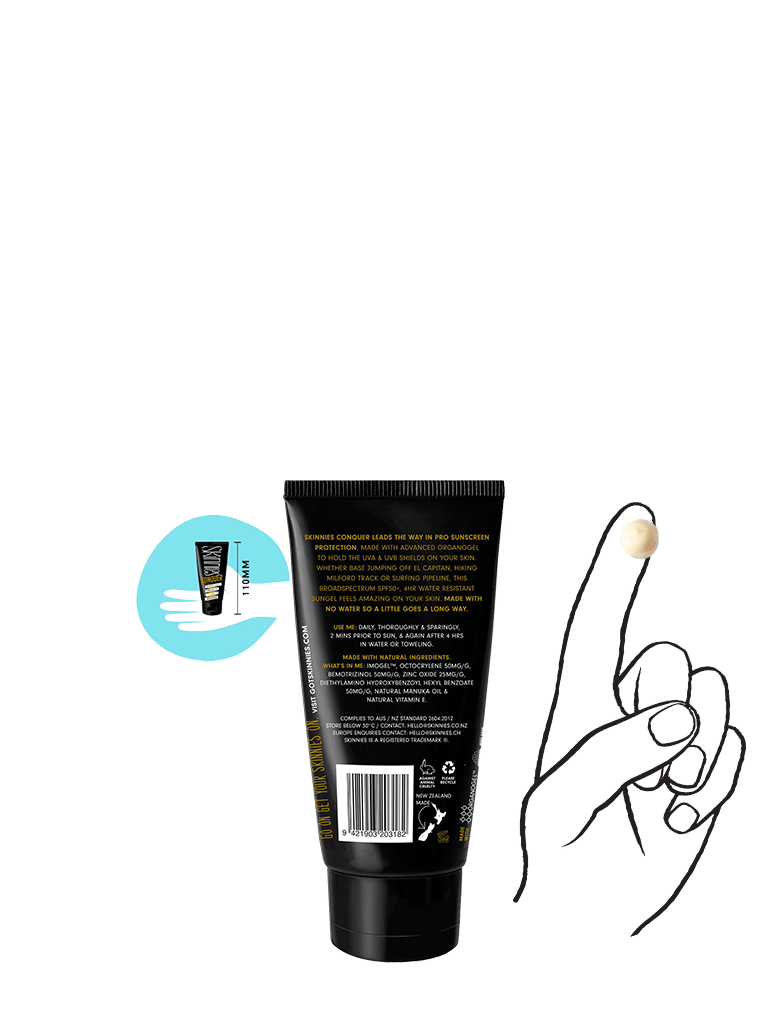 Skinnies skincare Skinnies Conquer SPF50+