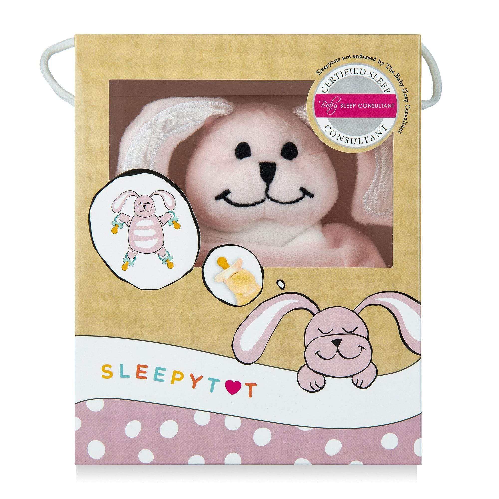 Sleepytot Toys Comforter Pink Bunny New Generation Sleepytot