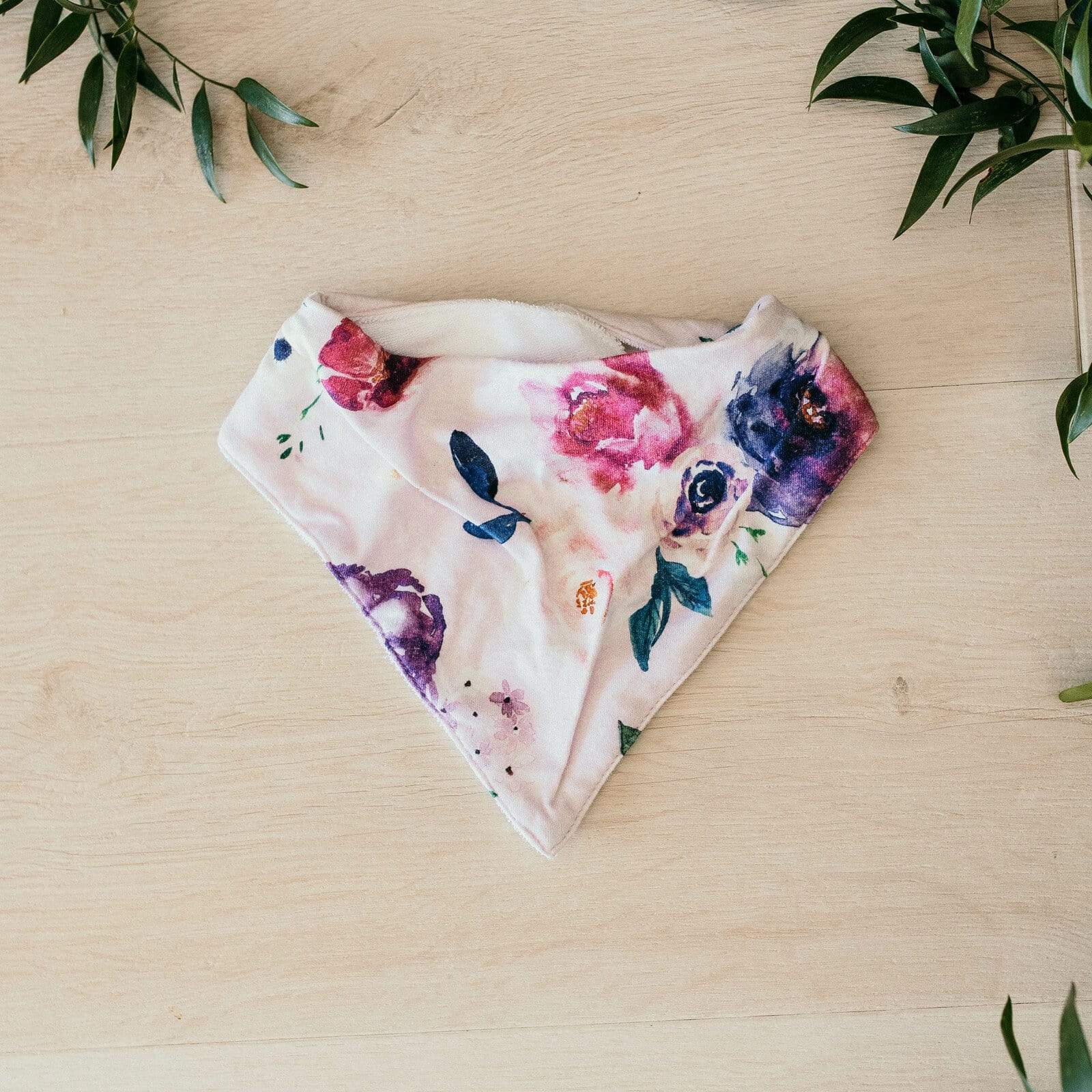 Snuggle Hunny Kids Accessory Bib Floral Snuggle Hunny Dribble Bib