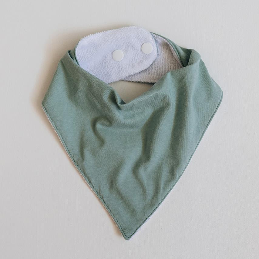 Snuggle Hunny Kids Accessory Bib Sage Snuggle Hunny Dribble Bib