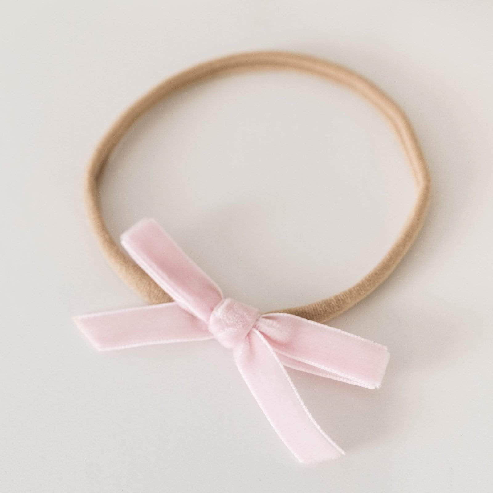 Snuggle Hunny Kids Accessory Hair Lullaby Pink Snuggle Hunny Velvet Bow Headband