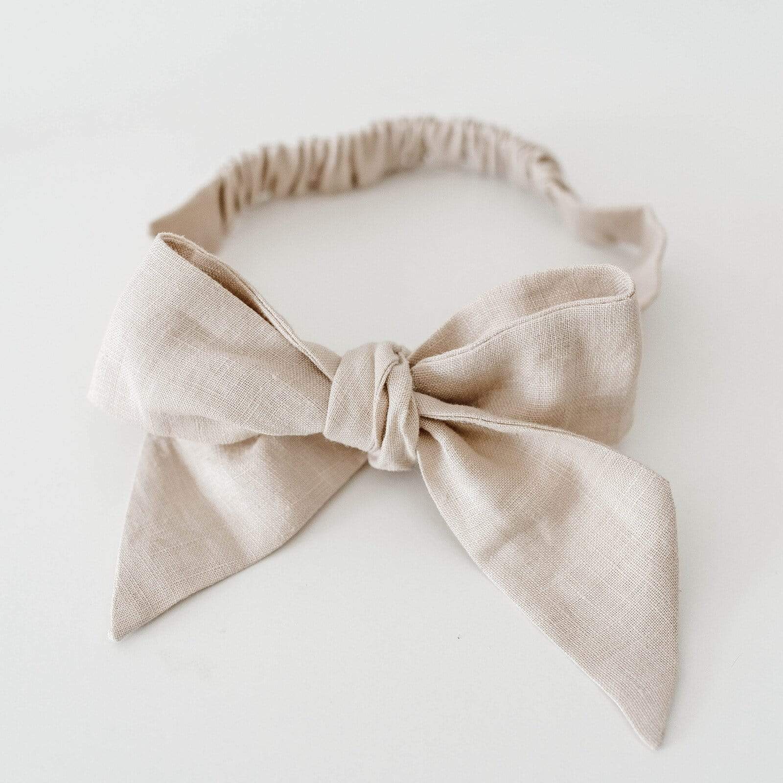 Snuggle Hunny Linen Pre Tied Headband - Parnell Baby Boutique