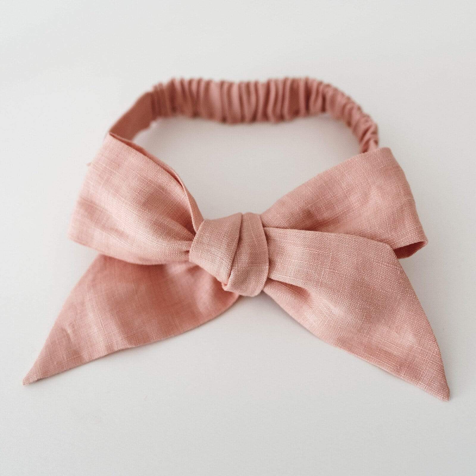 Snuggle Hunny Linen Pre Tied Headband - Parnell Baby Boutique