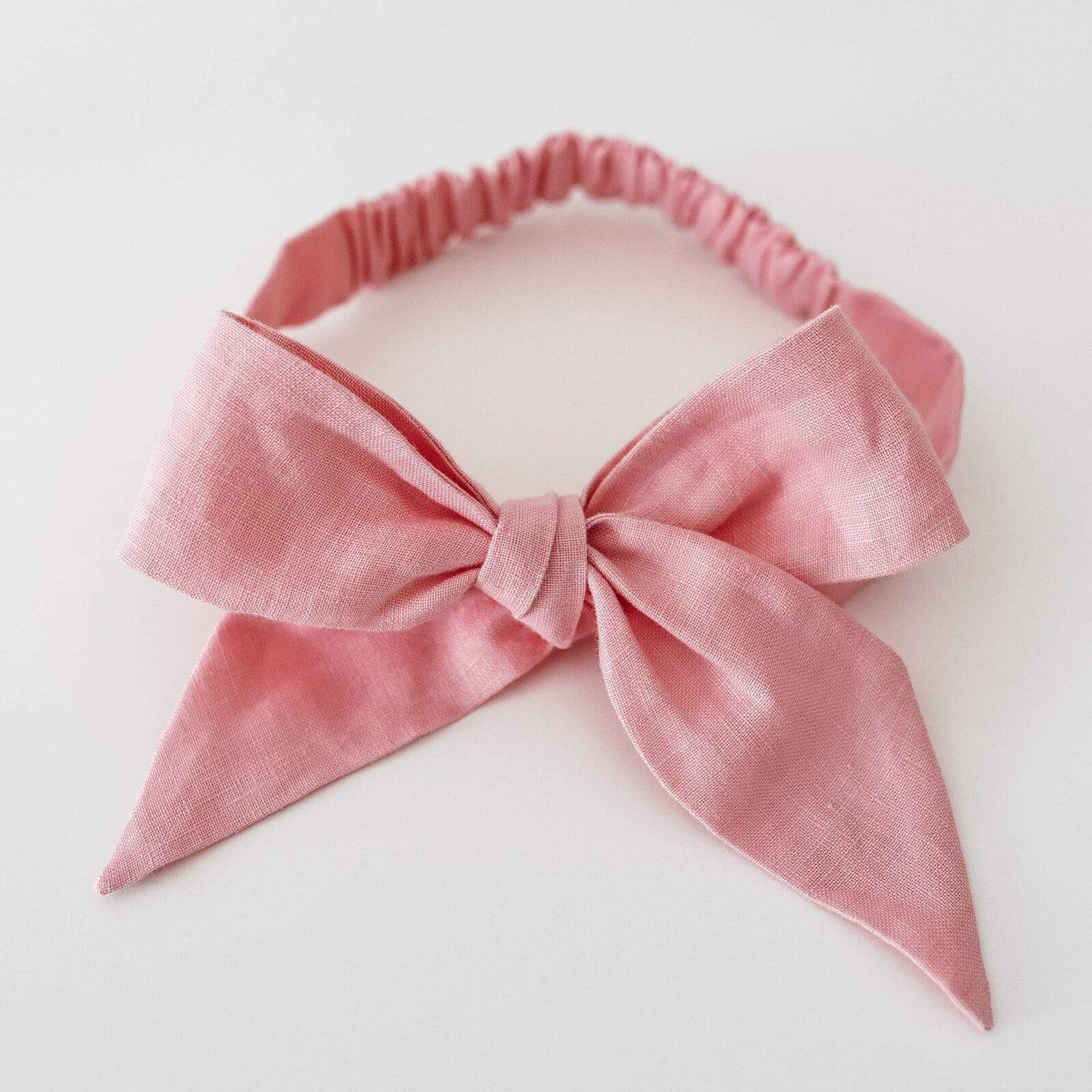 Snuggle Hunny Kids Accessory Hair Snuggle Hunny Linen Pre Tied Headband
