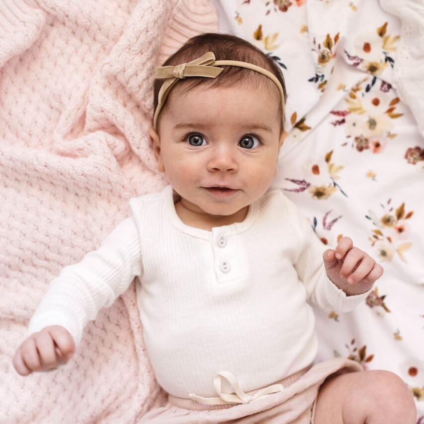 Snuggle Hunny Kids Accessory Hair Snuggle Hunny Velvet Bow Headband