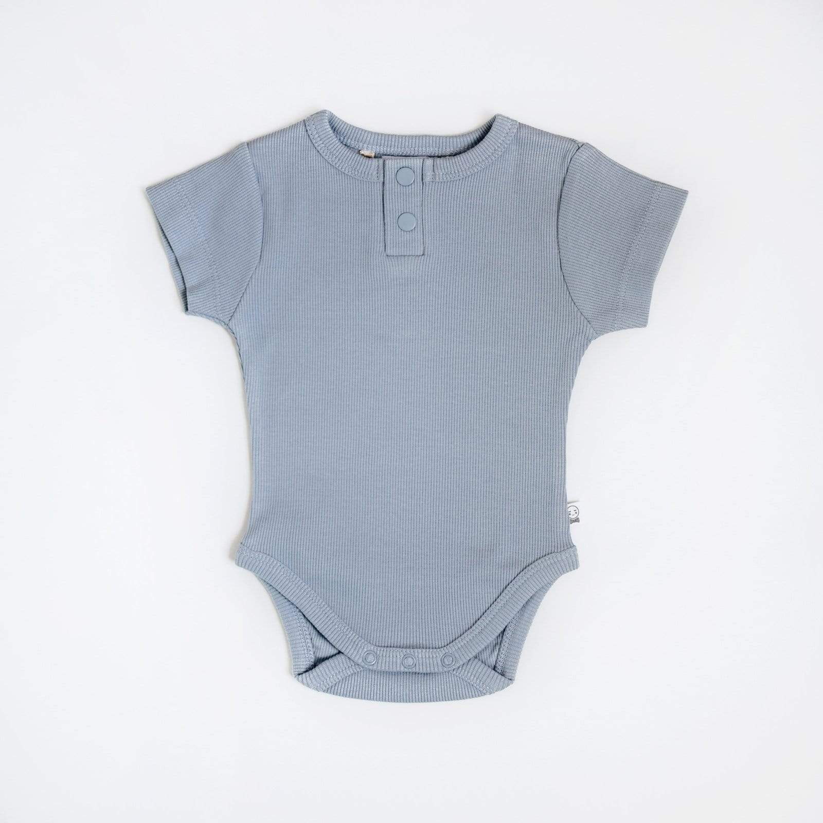 Snuggle Hunny Kids Boys Onesie Zen Short Sleeve Bodysuit